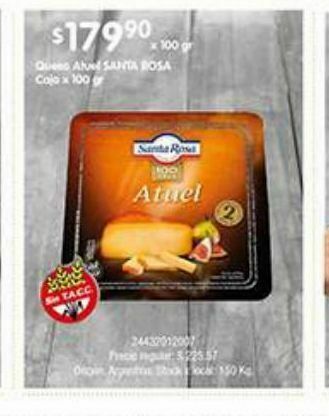 Jumbo Quesos santa rosa oferta