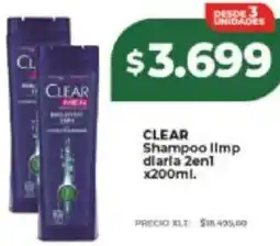 Supermayorista Vital Clear shampoo limp dlarla 2en1 oferta