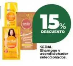 Supermayorista Vital Sedal shampoo y acondicionador seleccionados oferta