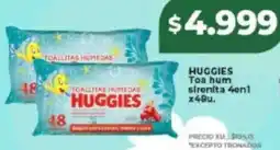 Supermayorista Vital Huggies toa hum sirenita 4en1 oferta