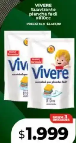 Supermayorista Vital Vivere suavizante plancha facil oferta