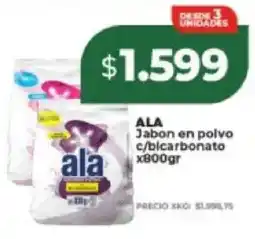 Supermayorista Vital Ala jabon en polvo c/bicarbonato oferta