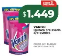Supermayorista Vital Vanish quitam prelavado d/p oferta