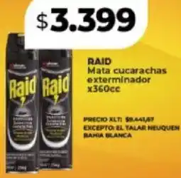 Supermayorista Vital Raid mata cucarachas exterminador oferta