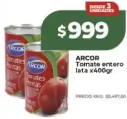 Supermayorista Vital Arcor tomate entero lata oferta