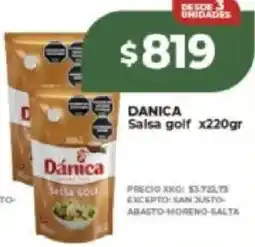 Supermayorista Vital Dánica salsa golf oferta