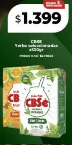 Supermayorista Vital Cbse yerba seleccionadas oferta
