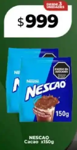 Supermayorista Vital Nescao cacao oferta