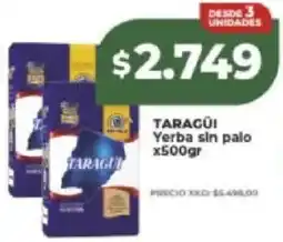 Supermayorista Vital Taragüi yerba sin palo oferta