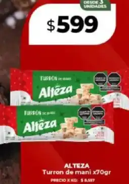 Supermayorista Vital Turron de mani oferta