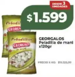 Supermayorista Vital Georgalos peladilla de mani oferta
