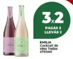 Supermayorista Vital Emilia cocktail de vino todas oferta