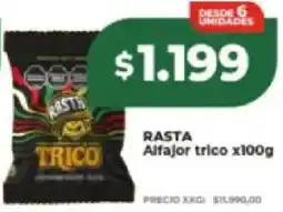 Supermayorista Vital Rasta alfajor trico oferta