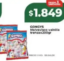 Supermayorista Vital Gongys malvavisco vainilla trenza oferta