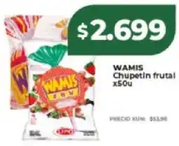 Supermayorista Vital Wamis chupetin frutal oferta