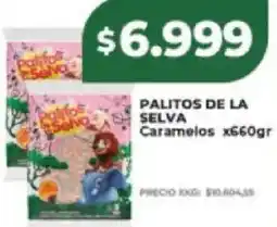 Supermayorista Vital Palitos de la selva caramelos oferta