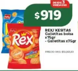 Supermayorista Vital Rex/ kesitas galletitas bolsa oferta
