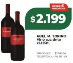 Supermayorista Vital Abel m. torino vino suc.tinto oferta