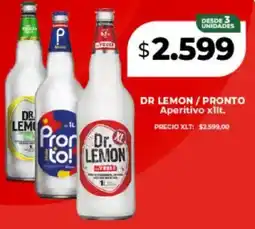 Supermayorista Vital Dr lemon/pronto aperitivo oferta