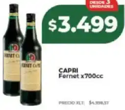 Supermayorista Vital Capri fernet oferta