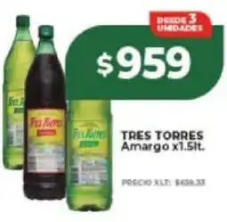 Supermayorista Vital Tres torres amargo oferta