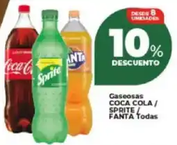 Supermayorista Vital Coca cola / sprite fanta gaseosas todas oferta