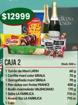 Supermercados Buenos Días Latin turrón de maní oferta