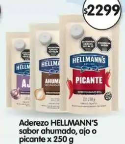 Supermercados Buenos Días Hellmann's aderezo sabor ahumado, ajo o picante oferta