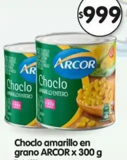 Supermercados Buenos Días Arcor choclo amarillo en grano oferta