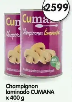 Supermercados Buenos Días Cumana champignon laminado oferta