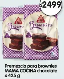 Supermercados Buenos Días Mama cocina premezcla para brownies chocolate oferta