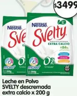 Supermercados Buenos Días Svelty leche en polvo descremada extra calcio oferta