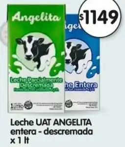 Supermercados Buenos Días Angelita leche uat entera - descremada oferta