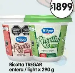 Supermercados Buenos Días Tregar ricotta entera/light oferta