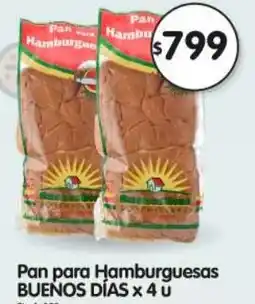 Supermercados Buenos Días Buenos días pan para hamburguesas oferta