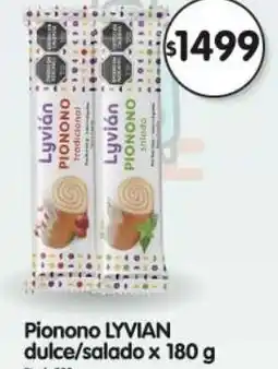 Supermercados Buenos Días Lyvian pionono dulce/salado oferta