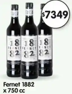 Supermercados Buenos Días 1882 fernet oferta