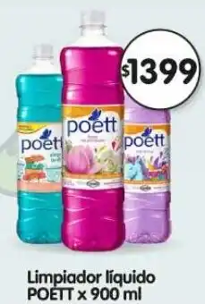 Supermercados Buenos Días Poett limpiador líquido oferta