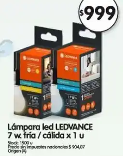 Supermercados Buenos Días Ledvance lámpara led oferta