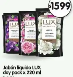 Supermercados Buenos Días Lux jabón líquido doy pack oferta