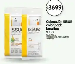 Supermercados Buenos Días Issue coloración color pack keratíne oferta