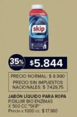 Carrefour Skip jabón líquido para ropa oferta