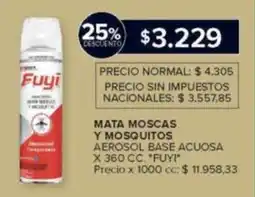 Carrefour Fuyi mata moscas y mosquitos oferta
