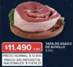 Carrefour Tapa de asado de novillo oferta