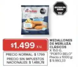 Carrefour Porto Belo medallones de merluza clasicos oferta