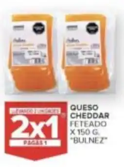 Carrefour Bulnez queso cheddar oferta