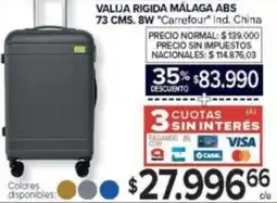 Carrefour Carrefour valija rigida malaga abs oferta