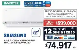 Carrefour Samsung aire acondicionado split oferta