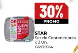 Diarco Star set de contenedores oferta