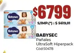 Diarco Babysec ultrasoft hiperpack oferta